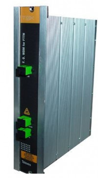 T.0x Multiplexor/optische Abdichtung 1E/2S "SC/APC": GPON+RF: Daten (1310/1490nm) - TV (1550 nm)