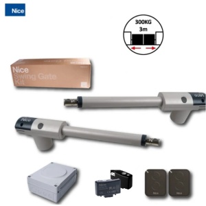 TOO3000KLT - NICE Kit de batente telescopico, 230 V - folhas até 3 metros e 300kgs