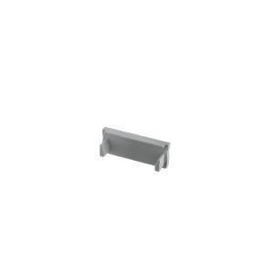 Topo Plastico Branco P/Perfil DUAL