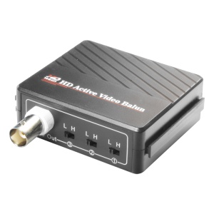 Transcenteur actif - Optimisé pour HDTVI / HDCVI / AHD - 1 canal vidéo - BNC / UTP 4 PINS - Plage: 400 ~ 700 M - BA615A -TX COMPATIBLE / COMPATIBLE COMPATIBLE / COMPATIBLE COMPATIBLE