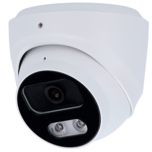 Turret House IP AI EASY -P - Resolution 4 Megapixel (2688x1512) - Fixed Objective 2.8 mm | IV 25m - Total Compatibility with Uniview and Hikvision - Supports UMD and Movement Detection 2.0 - IP67 Waterproofing | Poe (IEEE802.3AF) | P2P