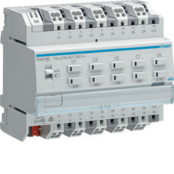 TXA610B - Schauspieler bin./est. 10 Kanäle 10A KNX Hager EAN: 3250616048812