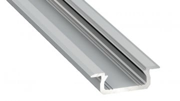 Type Z PFA2191 - Alum Profile. BASIC LINE END 22X6x2000mm 1un
