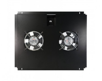 Unité avec 2 ventilateurs de plafond pour 19 "et 600 mm de profondeur, 390m3 / h