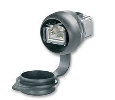 Weidmuller RJ45 IE-FCM-RJ45-C Frontcom IP65, trou 22mm 1018790000