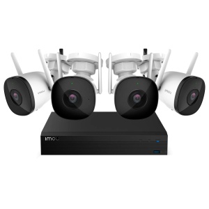 WiFi Chamber Heed 2 Megapixel - IR 30 m - 2.8mm Lens - Intelligent Human Detection - Bidirectional Audio - Fit for Outdoor IP67