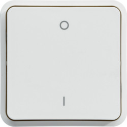 WNA008B - Cubyko - Cambiar bipolar 0/1, blanco HAGER Ean:3250617175081