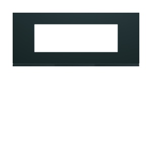 WXP0206 - Galerie 6M Horizontal Board, Black Hager Ean: 3250617199384