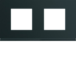 WXP0212 - Galerie 2x2m Tableau X2 Horiz., Black Hager Ean: 3250617199407