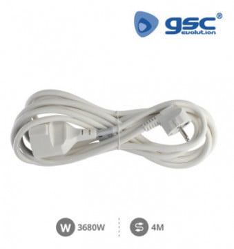 000100042 - 8436021940421Extensão Chamas (3x1,5mm) 4M Blanco