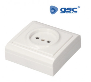 000200499 - 8436021944993 Surface Bottle Without White well 80x80mm 16A 250V