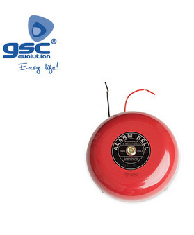 001403815 - 8433373038158Campainha industrial eletromecânica 10cm diâmetro 86db