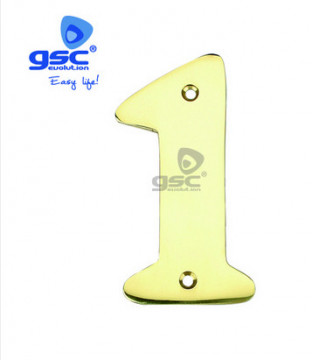 003302601 - 8433373026018Porta número 1 em acero inoxidable con tornillo