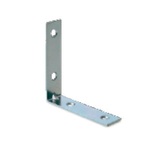 003802718 - 8433373027183Reforço em ângulo reto 80x80x18mm zincado