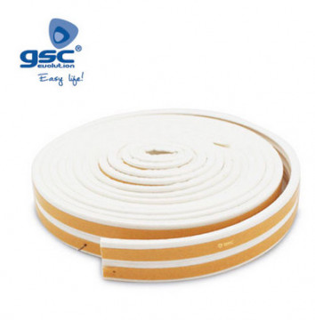 003803808 - 8433373038080in Adhésif en caoutchouc 9 mm - 6m blanc