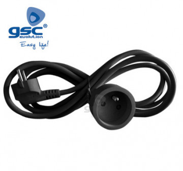 007003715 - 8433373037151 Black Electric Sucko (3x1.5mm) 4m