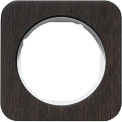 10112359 - R.1 - quadro x1, Madeira carvalho/branco HAGER EAN:4011334413066