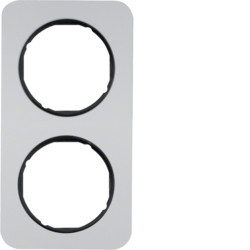 10122184 - R.1 - Tabelle X2, Aluminium/Schwarzer Hager EAN: 4011334392651