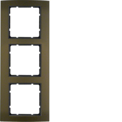 10133001 - B.3 - Tableau X3, Brown / Anthracite Hager Ean: 4011334371618