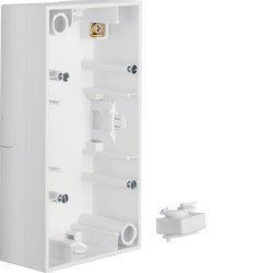 10428989 - S.1/R.3 - Oberflächenbox X2, weißer Hager EAN: 4011334278962