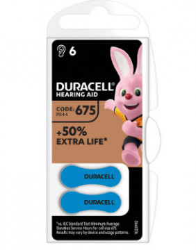 106000043 - 96077580 Gerät für Duracell Hörgeräte 675 Blister 6U