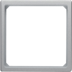 11096074 - Q.X - Adaptateur RIM 50x50 mm, Hager Ean: 401133442950 en aluminium: 401133442950