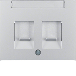 11827003 - K.1 / K.5 - esp. Double RJ P-ETQ., Alum Lac Hager Ean: 4011334377665