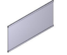 119RIT267 - - ANTA PLEXIGLASS 400X195mm SALOON