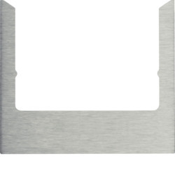 13193606 - Touch Control Cap, rect, stainless steel hager EAN: 4011334437550