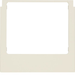 13198982 - Touch Control cover, rect, Hager Ean Cream: 4011334437505