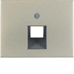14077004 - K.1/K.5 - Spiegel RJ45 Einfacher Edelstahl -Hager EAN: 4011334282044