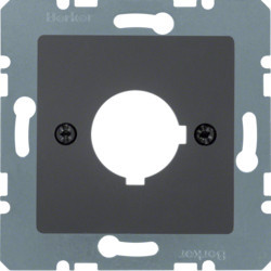 14321606 - Pre -Corte Center Ø22.5mm, Antrac Mate Hager Ean: 4011334298892