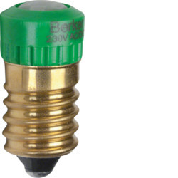 167903 - LED lamp E14, green, 230V HAGER EAN: 4011334293835