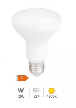 200616010 - 8433373057234Lâmpada refletor LED R80 12W E27 4200K