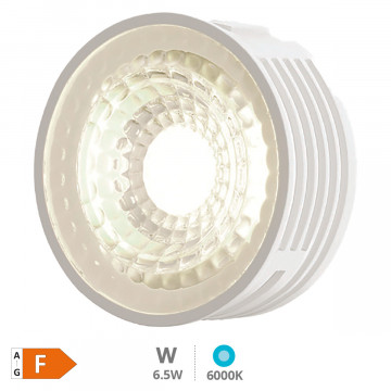 200621062 - 8433373075160 Flaches LED-Modul der Lúbia-Serie für Einbaustrahler und Ringe 60 ° 6,5 W 6000 K