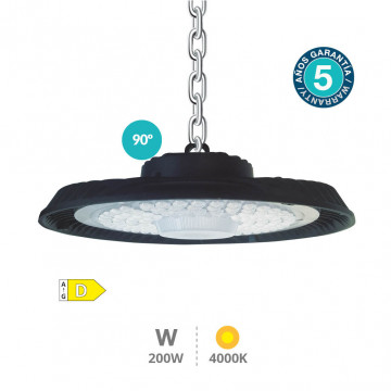 202400012 - 843373073073272TITES 200W 90º 4000K LED INDUSTRIAL HIGH BAY