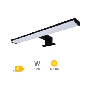 203800090 - Lámpara LED para baño Laksa de 12 W y 4000 K, color negro