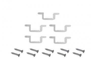 204005011 - 8433373065857Kit 5u clips de 14mm a cinta LED