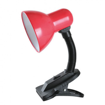 204200034 - 8433373071933Candeeiro de mesa con abrazadera Saidu E27 Rojo