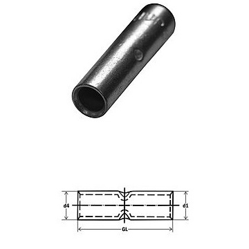291060 - Conector de topo padrão estanhado 10 mm² 1uni
