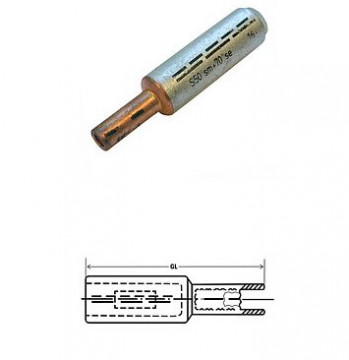 293624 - AL -CU 95/120/50 Connecteur d'établissement 1U