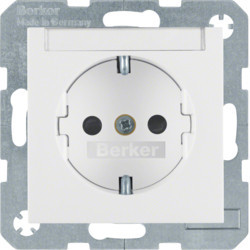 47491909 - S.1 / B.X - Schuko P.Etiq. Obtur., Brc Mt Hager Ean: 40113342224433