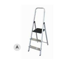 502050003 - 8433373049741 Aluminum Estação 3 Steps Max. 150kg