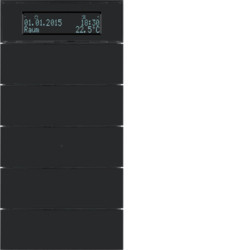 7565592 - B.IQ - BP KNX 5 TEC+Thermóst, Black Glass Huger Ean: 4011334372233