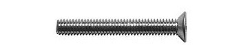 790712 - Tornillos de máquina PZ asustado M 4 x 30 mm 100uni