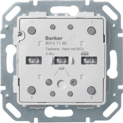 80141180 - BP KNX S.x/B.x Easy 1 tecla com BCU HAGER EAN:3250617153768