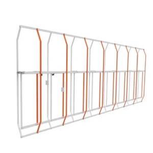 803XA-0350 - 8050456085870 - SUPORTE TUT.ALTURA HASTE 90X60 130X85
