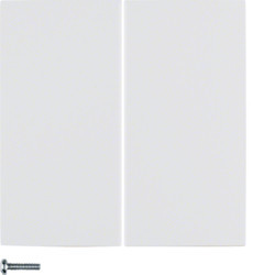 85146189 - s.1/b.x - Double KNX RF key, white Hager Ean: 4011334368946