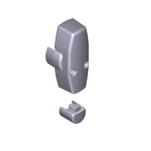 88003-0038 - - TAPPO ASTA RETTANGOLARE 90X35 5St