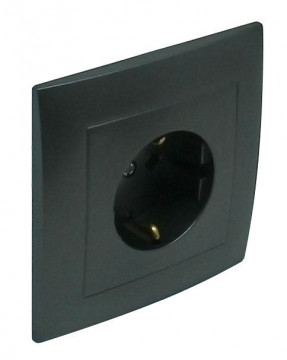 90139 Cis TONO SCHUKO MONOB C/Obtener E Ligero RÁPIDA GRIS 5603011569204